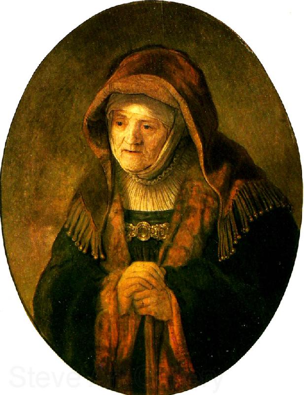 Rembrandt van rijn rembrandts mor Norge oil painting art